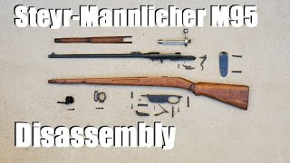 SteyrMannlicher M95 Disassembly [upl. by Arot]