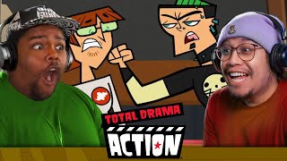 Total Drama Action Episode 17 amp 18 GROUP REACTION [upl. by Yregerg]