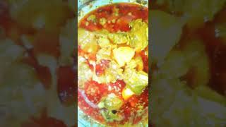 আম্মুর হাতে রান্না ছাগলের মাংস।❤ shortvideo food shorts [upl. by Ardnasirhc979]