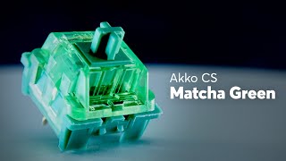 Akko CS Matcha Green Sound Test with GMK MT3 and SA Keycaps [upl. by Busch470]