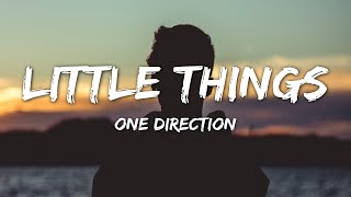 One Direction  Little Things Lyrics [upl. by Musihc312]