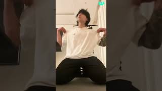 JUNGKOOK working out  Moan  Groan  weverse live BTS [upl. by Laurie491]