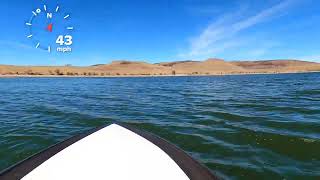 8 min Jet Boat ride around Lake Lahontan [upl. by Let]