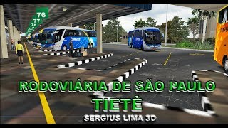 Terminal Rodoviário Tietê  SP Versão final  Brasil Sergius Lima 3D [upl. by Htelimay]