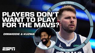 Why dont players want to play with Luka Doncic amp the Mavericks  NBA Today [upl. by Persas]