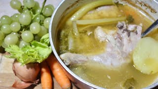 BRODO DI POLLO  CHICKEN BROTH [upl. by Adora33]