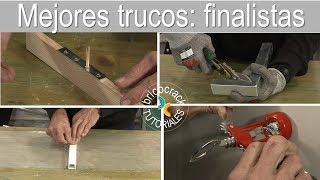 Trucos de bricolaje 3 los cinco finalistas Bricocrack [upl. by Yrehcaz]