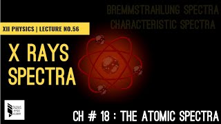 XII Lecture 56  X ray Spectra amp Types of X ray Spectra  Talhas Physics Academy [upl. by Eizdnil285]