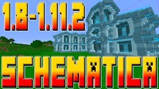 MINECRAFT SCHEMATICA 181112 TUTORIAL w TheProVidz [upl. by Weisman]