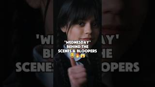 Wednesday Bloopers amp Behind the Scenes 😁😆🥰 netflix wednesday bloopers jennaorteganews [upl. by Eema879]