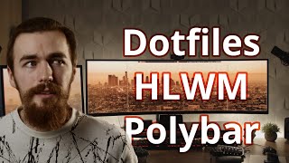 My Dotfiles  HLWM Polybar Arch [upl. by Akeme372]