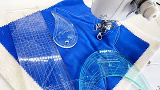 Quilting with Rulers on a Domestic Home Sewing Machine Everything a Beginner Needs to Know [upl. by Ymerrej]