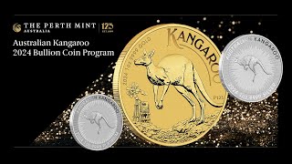 Australian Kangaroo 2024 Bullion Coin Program [upl. by Refinaj]