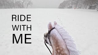 Hobbyhorse Winter Ride GOPRO [upl. by Elison338]