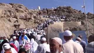 jable rehmat Hazrat Adam Dua Location on the mountain of Makkah 7 April 2013 in Saudi Arabia [upl. by How]