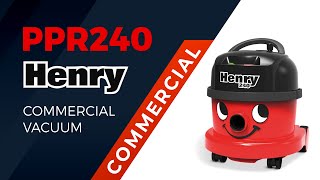 Nacecare  Henry PPR240 Commercial Vacuum Cleaner  Vacuum Warehouse Canada [upl. by Sessilu]