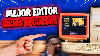 🚀 el MEJOR EDITOR de VIDEOS para PC DE BAJOS RECURSOS 2024 🔥 [upl. by Teemus]