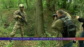 Yvelines  VersaillesSatory  l’armée présente ses nouveaux équipements [upl. by On]