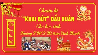 Chuẩn bị Khai bút đầu xuân Giáp Thìn 2024 [upl. by Pinto]