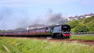 34067 Tangmere on the Cumbrian Coast second time the charm for a spam can [upl. by Akimehs]