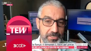 Roger de Gràcia explica el malson per recuperar la fiança dun pis de lloguer  Tot es mou [upl. by Ruel654]