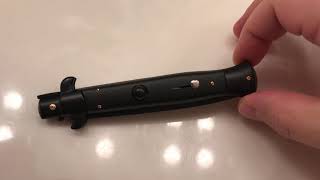 Frank Beltrame Tactical Stiletto Review [upl. by Nailliw]