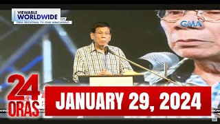 24 Oras Express January 29 2024 HD [upl. by Juli293]