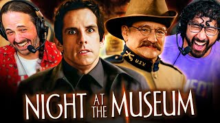 NIGHT AT THE MUSEUM 2006 MOVIE REACTION FIRST TIME WATCHING Ben Stiller  Shawn Levy [upl. by Nosliw106]