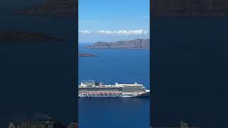 Santorini cruise ship video [upl. by Connel26]