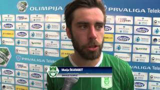 Izjave 32 krog  Olimpija  Celje Prva liga Telekom Slovenije 201314 [upl. by Mala]