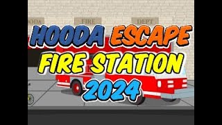 Hooda Escape Fire Station 2024  Walkthrough  Hints  Cheats [upl. by Micaela]