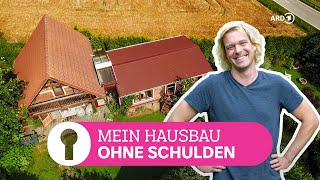 Haus bauen ohne Schulden DIY mit FerienhausBausatz für wenig Geld  ARD Room Tour [upl. by Zachar]