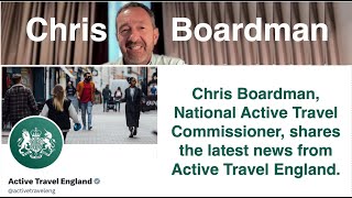 17 Sept 2024 National Active Travel Commissioner Chris Boardman on next steps and lessons learned [upl. by Fitzpatrick790]