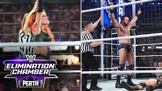 Full WWE Elimination Chamber 2024 highlights [upl. by Teage]