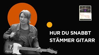 STÄMAPPARAT  DEN SNABBASTE SÄTTET ATT STÄMMA GITARR [upl. by Arola]