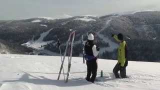 Sports dhiver en Vosges Lorraine [upl. by Ahsirak161]