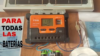 Controlador de carga solar PWM Bien Explicado [upl. by Akzseinga966]