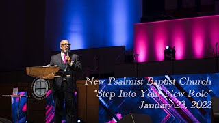 New Psalmist Baptist Church Sunday Worship  January 23 2022 [upl. by Eelaras]