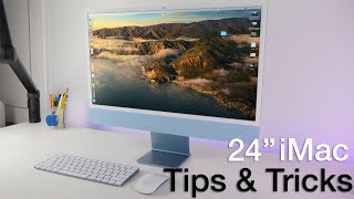 How to use 24quot iMac M1  TipsTricks [upl. by Aloysius201]