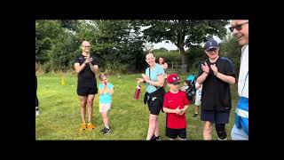 Presentation at Cheshunt Junior parkrun 11th Aug 2024 [upl. by Thrasher101]