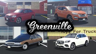 4 NEW Cars  Greenville Roblox [upl. by Darnall]