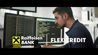 Raiffeisen Bank – FLEXICREDIT pentru generatia care se gandeste la viitor [upl. by Meurer]