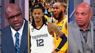 Inside the NBA reacts to Grizzlies vs Lakers Game 4 Highlights  2023 NBA Playoffs [upl. by Mishaan]