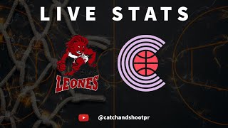 Leones de Ponce vs Criollos de Caguas  LIVE STATS  BSN [upl. by Ching]