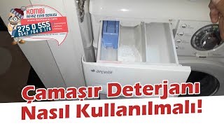 Çamaşır Deterjanı Nasıl Kullanılmalı [upl. by Trillbee894]