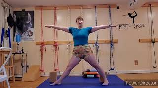 Iyengar Yoga Level 1 Sequence 3 [upl. by Magdau]