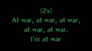 Sean Kingston Im At War ft Lil Wayne with Lyrics [upl. by Kisor601]