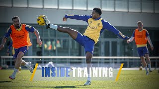 Last training session before the derby [upl. by Lorry268]