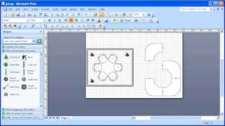 17 Microsoft Visio 2007 Grouping Shapes [upl. by Kal]