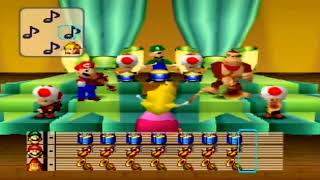 Mario Party 1 Japanese Version Part 16  Eternal Star  Ending and Credits Full Play50 Turns [upl. by Yclek]